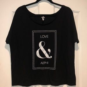 💚Bella Canvas AEPhi alpha epsilon phi scoop shirt